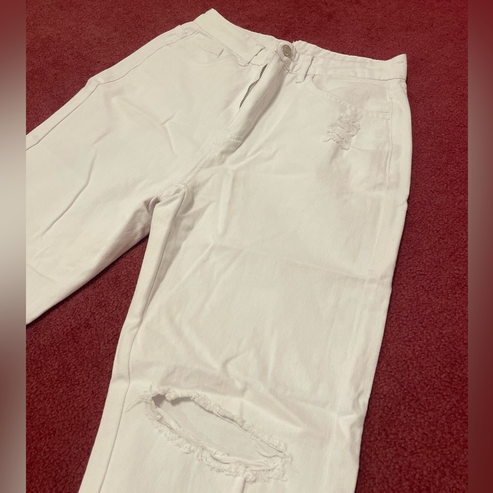 White jeans